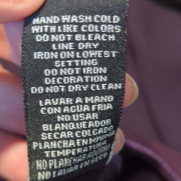 Karen Stevens Purple Formal Dress Slimming Sheer Overlay Size 18W-489 - Picture 9 of 9